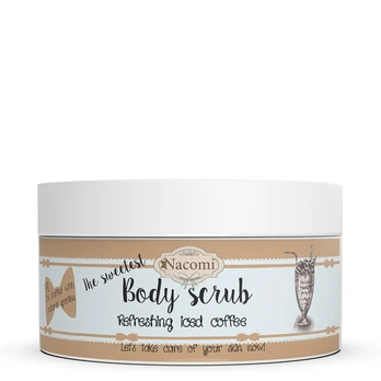 Nacomi Body Scrub pilingas do ciała Refreshing Iced Coffee 100ml
