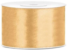 Party Deco Lys honning satinbånd, 38mm