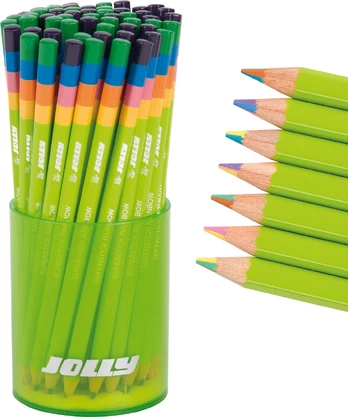 Daugiaspalvis pieštukas RAINBOW, Jolly