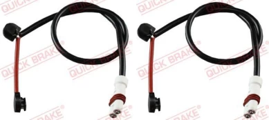 Įspėjimo kontaktas, stabdžių trinkelių susidėvėjimas QUICK BRAKE WS0341A kaina