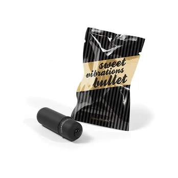 Bijoux Indiscrets - Sweet Vibrations Bullet Black bullet vibratorius