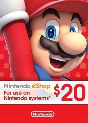 eShop Card 20 USD Nintendo