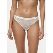 Tommy Hilfiger Klasikinės kelnaitės UW0UW06268 Écru