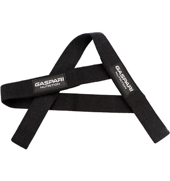 Gaspari Cotton Straps, Black