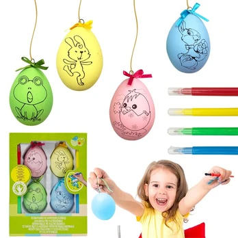 Velykų kiaušiniai dažymui Diy Creative