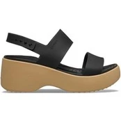 Basutės Crocs Brooklyn Sky Sandal 212250 Juoda