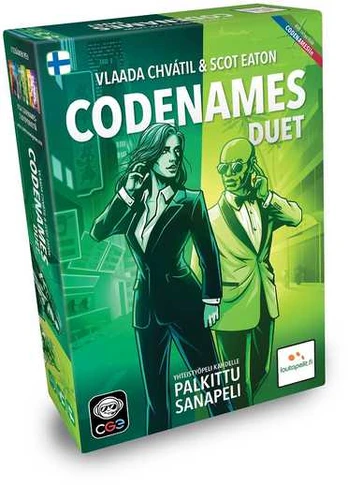 Lautapelitfi Codenames Duet Partypeli