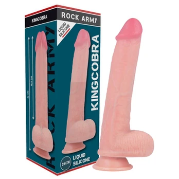 RDildo ROCKARMY DUAL DENSITY KINGCOBRA 24 cm