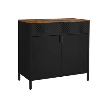 Spintelė Songmics LSC102B01, ruda/juoda