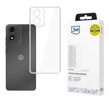 3mk Clear Case pro Motorola Moto E14/G04/G04S
