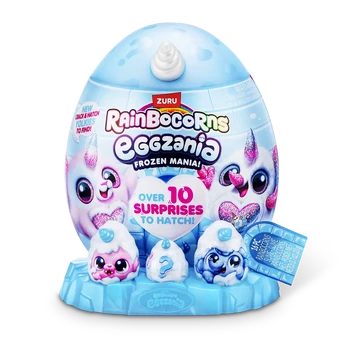 RAINBOCORNS pliušinis žaislas su aksesuarais Eggzania, asort., 92119