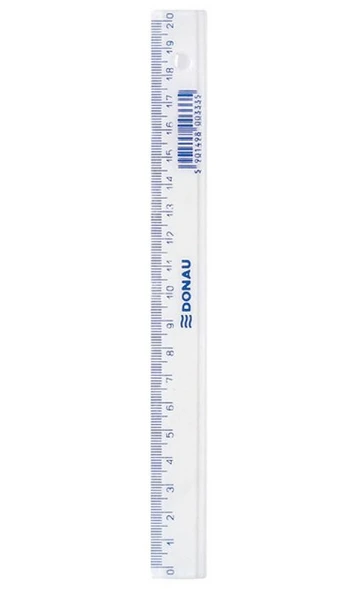 Liniuotė įpakuota (20 cm)