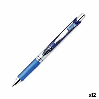 Rašiklis Pentel Energel XM Klick 0.7, 12 vnt