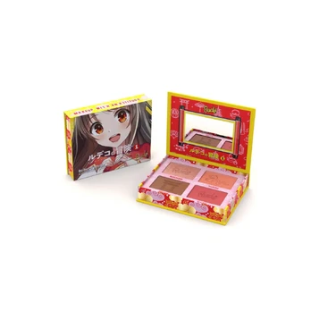 Rude Cosmetics, Rebel Rudeko, Multi-use, Face Palette, 4 Shades
