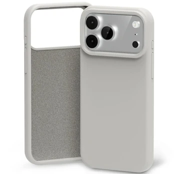 Dėklas Mercury Silicone do iPhone 17 Pro Max kamienny