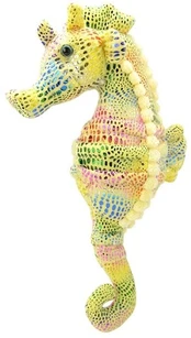 Pliušinis žaislas Wild Planet Sea Horse, geltonas, 28 cm