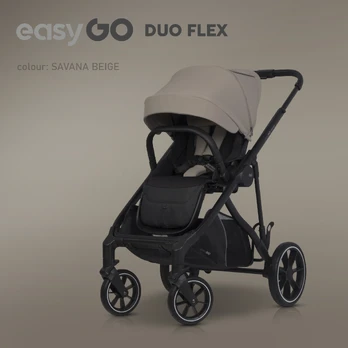 EasyGo Duoflex Savana Beige Vaikiškas vežimėlis