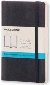 Moleskine Notes P juodi taškiniai lakštai