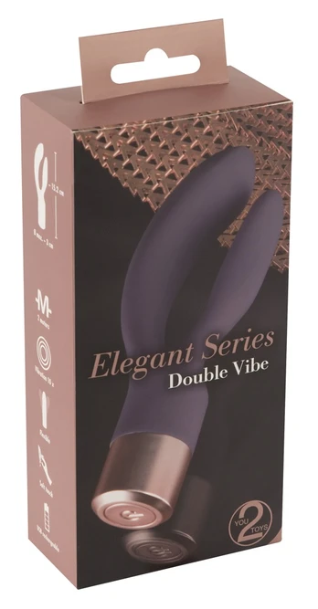 You2Toys Elegant Vibrator Double Vibe vibratorius kiškutis