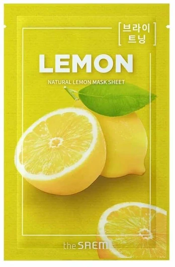 Veido kaukė The Saem Natural Lemon, 21 ml
