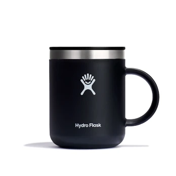 Hydro Flask termo puodelis su rankena 177 ml, be BPA Juodas