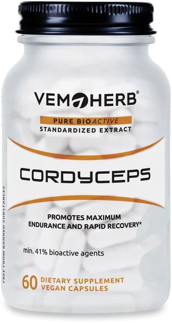 VemoHerb Cordyceps 60 kaps.