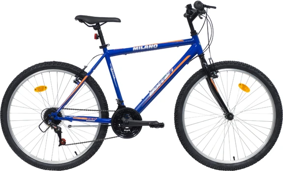 Dviratis miesto Bottari Milano, 26 ", mėlynas/oranžinis