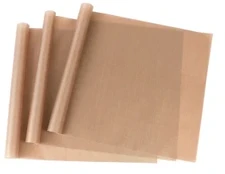 HTVRONT Teflon Mat, 30.5 cm x 40.5 cm, 3 pieces (brown)