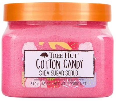 Kūno odos šveitiklis Tree Hut Cotton Candy, 510 g