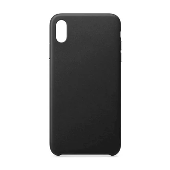 Telefono dėklas Fusion Eco Leather, Apple iPhone 12 Pro Max, juoda