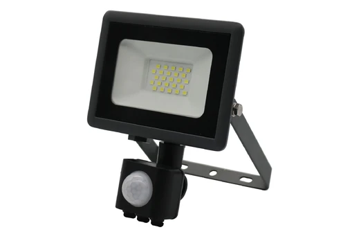 Prožektorius Okko E011EI, 20 W, 1600 lm, 4000 °K, IP65, juodas