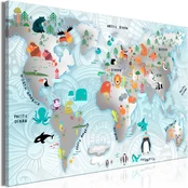 Artgeist Paveikslas - Fairytale Map (1 Part) Wide kaina