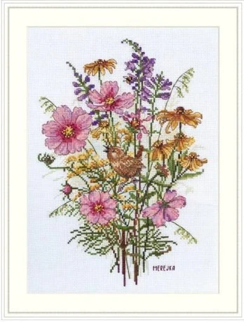 Merejka Rugsėjo gėlės ir Wren SK197