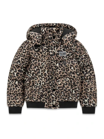 Guess Žieminė striukė J6YL01 W2607 Juoda Regular Fit