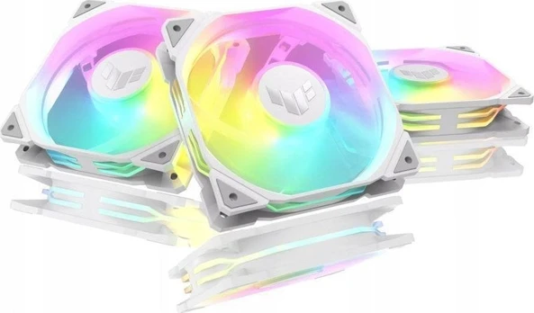 ASUS TUF GAMING TR120 ARGB 3IN1 120mm Baltas