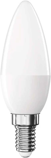LED žvakės formos lemputė E14 Emos 5.5W/470lm 2700K