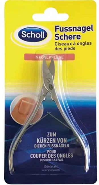 Scholl Toenail Scissors Unisex
