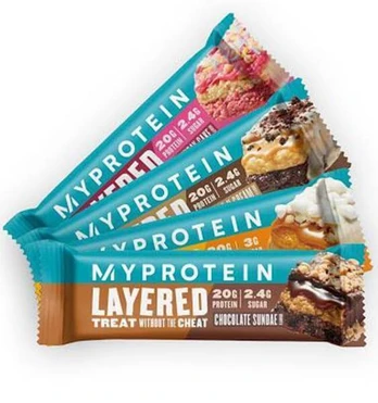 Myprotein Layered, Chocolate Peanut Pretzel, 60 g