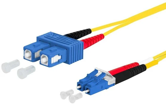 METZ CONNECT OpDAT jungties kabelis, SC-D/LC-D OS2, 0,5 m