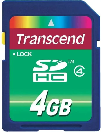 4GB SDHC Card Class 4 TS4GSDHC4