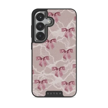 Ballerina - Samsung Galaxy S25 Case, Elite Dark (Magnetic) / Silver