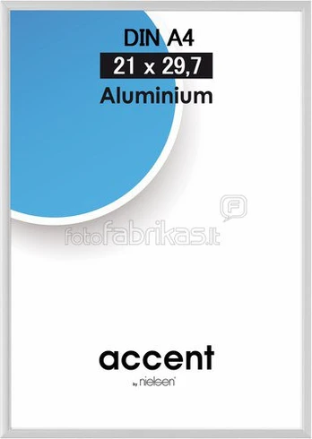 Nielsen Accent silver 21x29,7 Aluminium matt DIN A4 52124