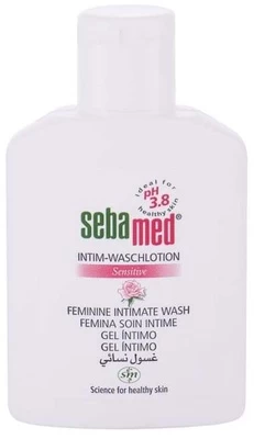 Intymios higienos gelis Sebamed Sensitive Feminine Intimate Wash, 50 ml