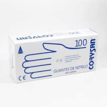 Corysan Nitrile Glove S - Tm 100 U milteliai