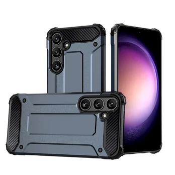 Hurtel Hybrid Armor Samsung S24+ Mėlyna