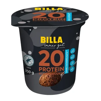 Pūtėsiai šokolado skonio BILLA HIGH PROTIN, 200 g