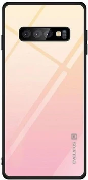 Evelatus Gradient Glass Case 1 for Samsung A7 2018 Mild Melon