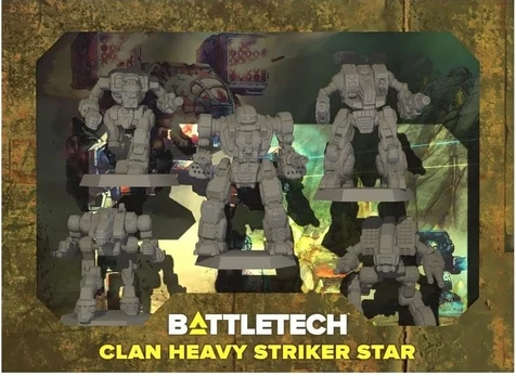 Catalyst Game Labs BattleTech: Clan Heavy Star