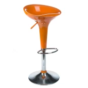 Baro kėdė AMBIANCE CHROME ORANGE kaina