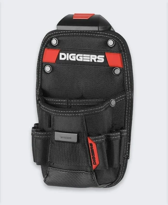 „Vevor Diggers Quick“ juodos „Technics“ įrankių kišenė